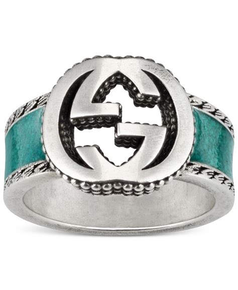 turquoise gucci ring